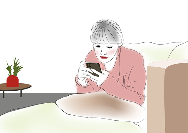 玩手机、女士、休闲-康兴医疗器械官网